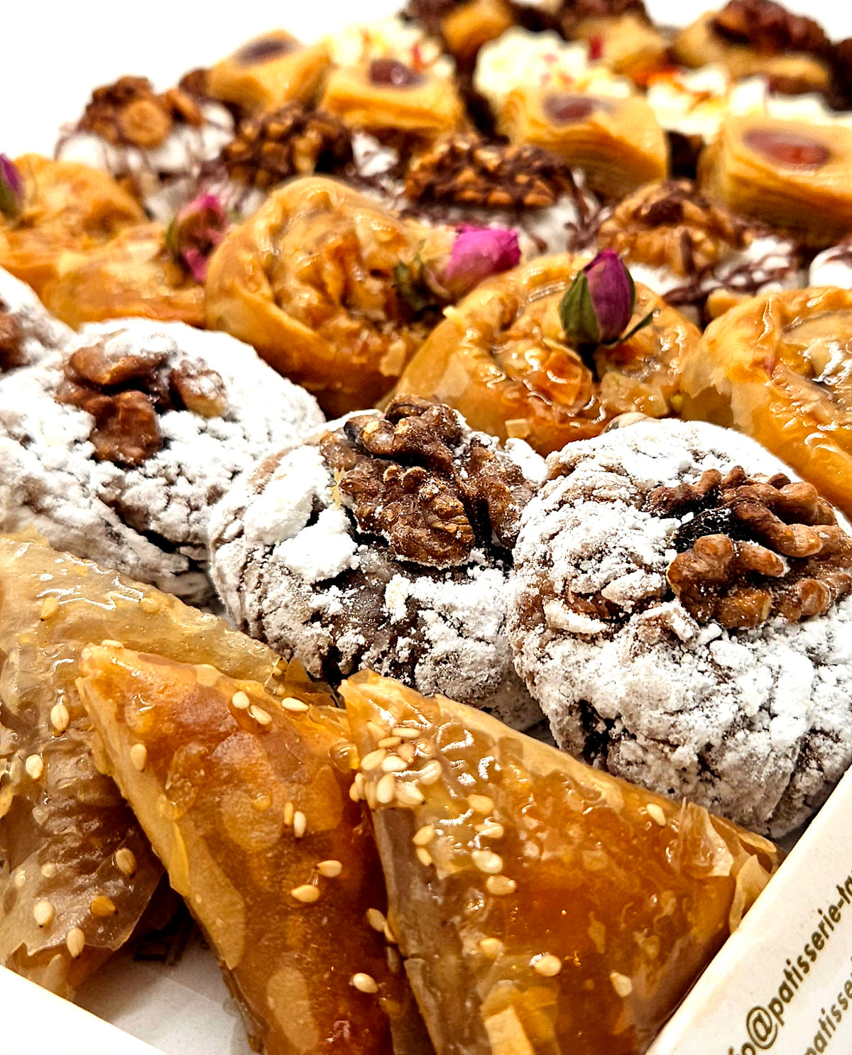 Gemischte marokkanische Gebäck-Spezialitäten "Rabat" von Patisserie Tanger