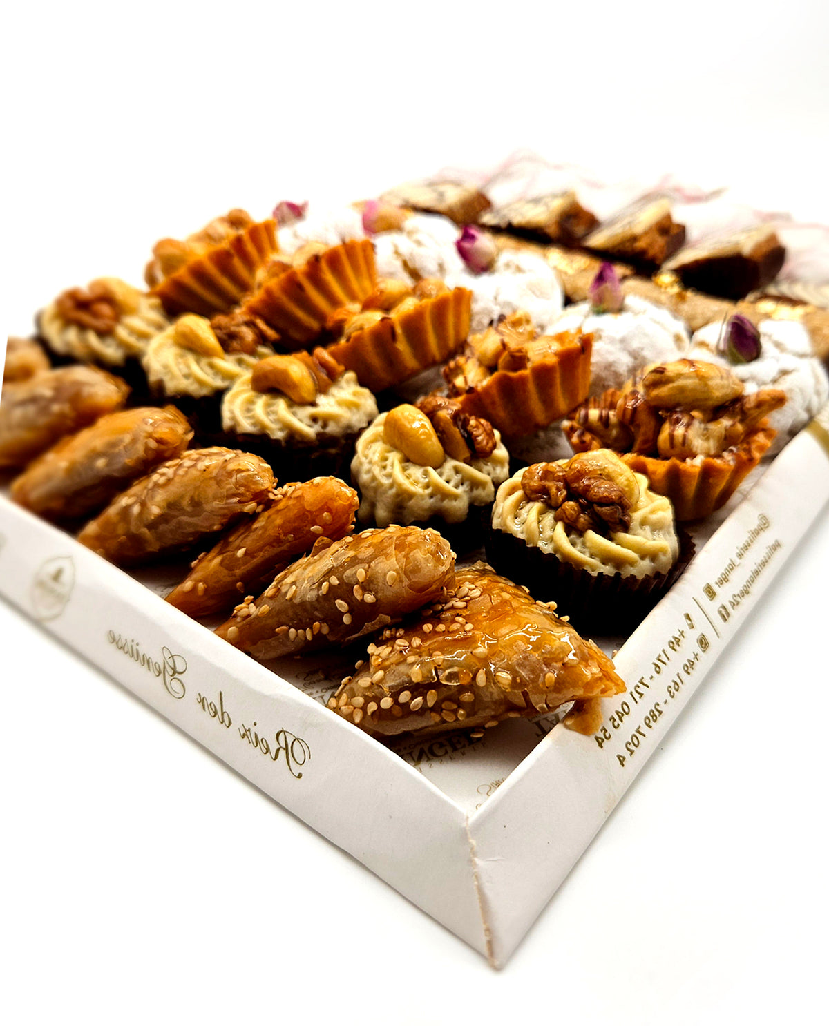 Gemischte marokkanische Gebäck-Spezialitäten "Casablanca" von Patisserie Tanger
