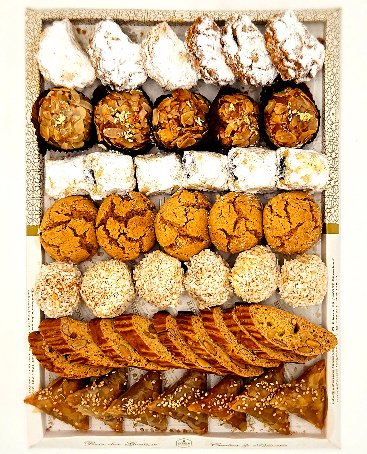 Gemischte marokkanische Gebäck-Spezialitäten "Fes" von Patisserie Tanger