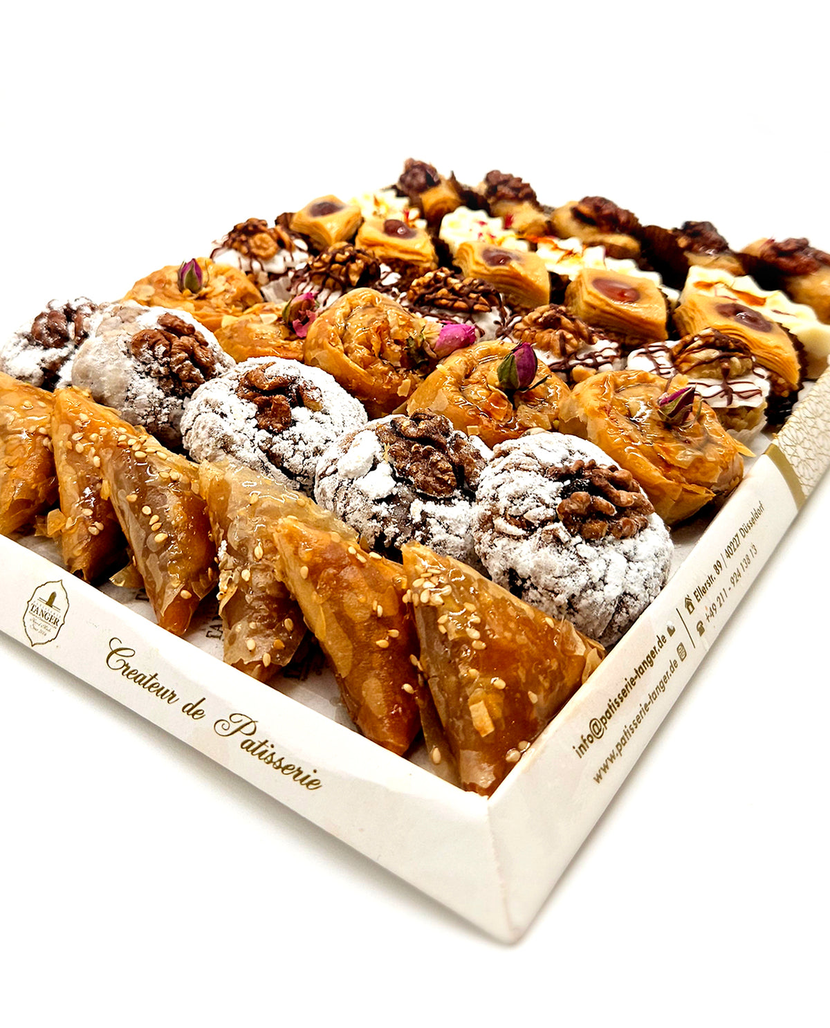 Gemischte marokkanische Gebäck-Spezialitäten "Rabat" von Patisserie Tanger